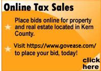 Kern county treasurer - NOTE: The Treasurer-Tax Collector does not maintain a permanent tax sale mailing list. If you wish to view our list of tax-defaulted properties, ... The descriptions given are based on the official records of the Kern County Assessor-Recorder’s Office and are presumed to be correct. The property to be sold may be …